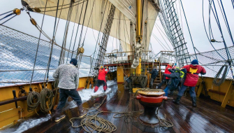 Bark EUROPA Drake Passage