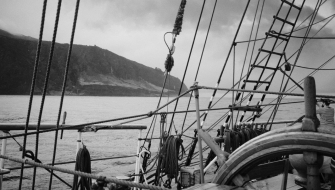 Arrival to Tristan da Cunha by Richard Simko