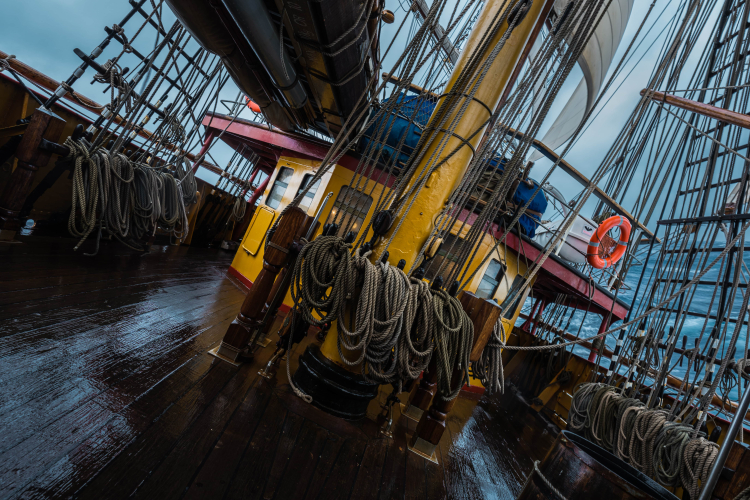 Sailing in Antarctica - Bark Europa Benjamin Hardman