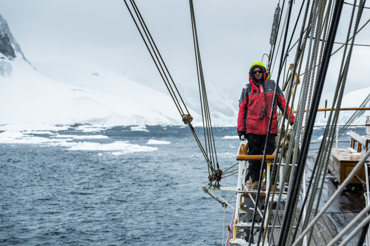 Sailing in Antarctica - Bark Europa Benjamin Hardman