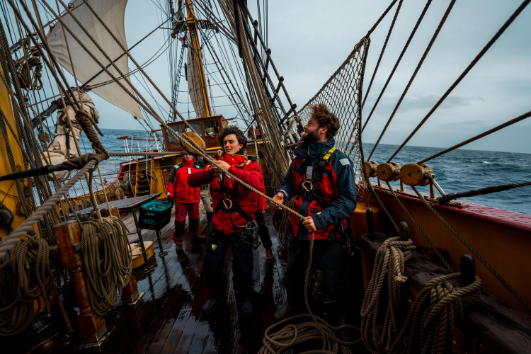 Sailing in Antarctica - Bark Europa Benjamin Hardman
