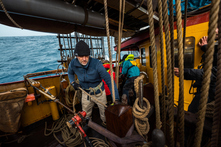 Sailing in Antarctica - Bark Europa Benjamin Hardman