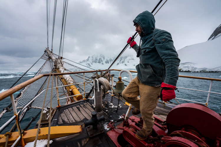 Sailing in Antarctica - Bark Europa Benjamin Hardman