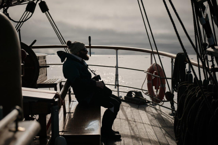 Bransfield Strait and getting into the Antarctic Sound by Richard Simko