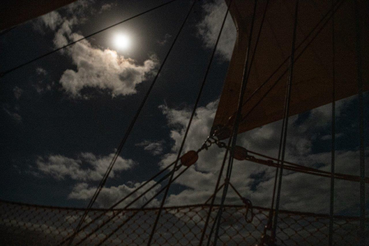 Moonlight during the dogwatch by Philipp Reinhard 