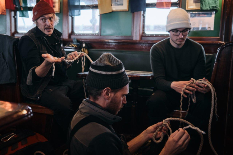 Motoring and Motorsailing our way towards Tristan da Cunha by Richard Simko