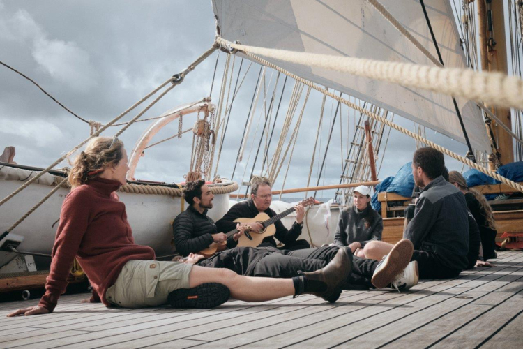 Variable weather and passing squalls by Richard Simko