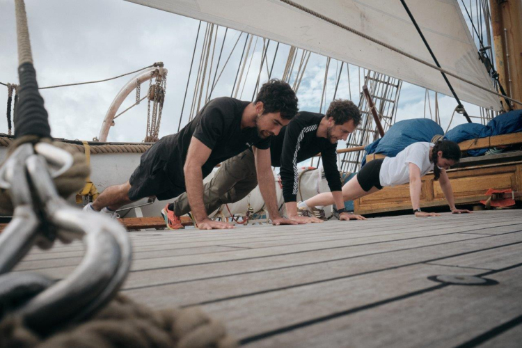 Variable weather and passing squalls by Richard Simko