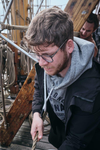 A morning under engine by Richard Simko