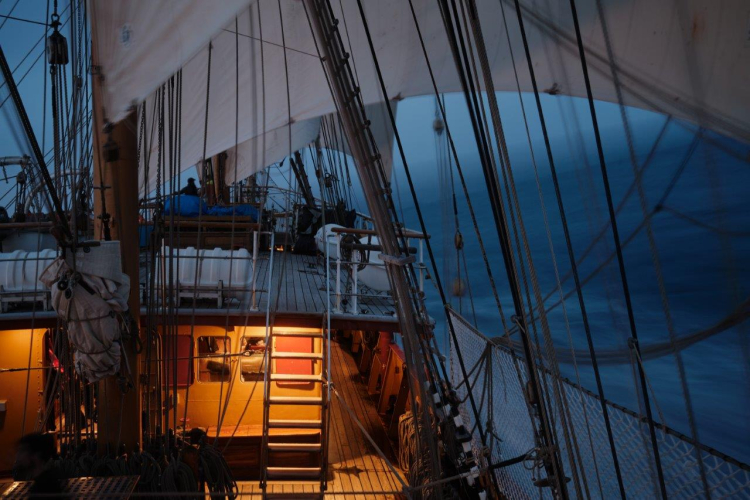 Great sailing across the Prime Meridian by Richard Simko