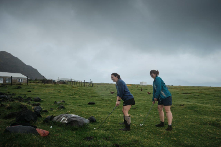 A good day in Tristan da Cunha by Richard Simko