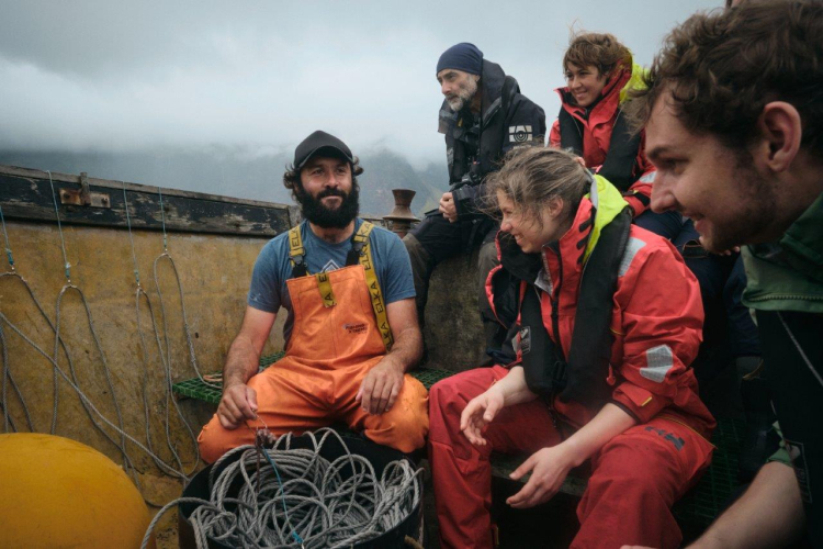 A good day in Tristan da Cunha by Richard Simko