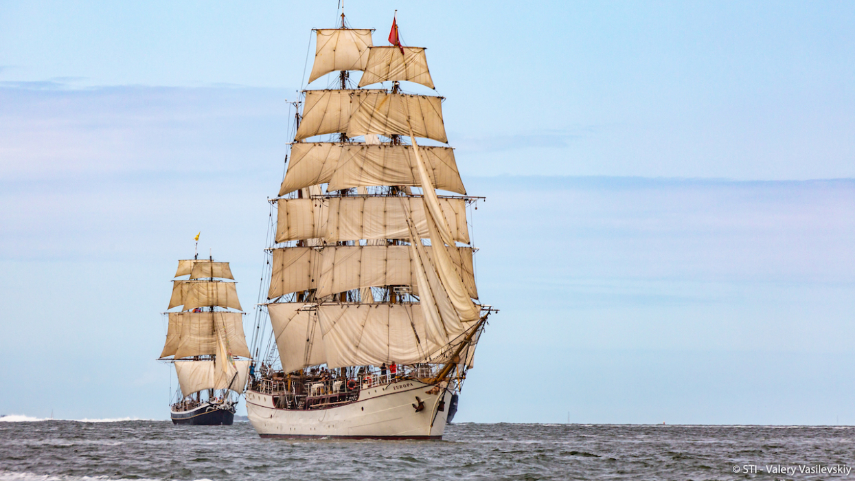 Valery Vasilevskiy, STI Bark EUROPA Sail Parade