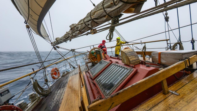 Scotia Sea Jordi Plana Morales Bark EUROPA Cape to Cape