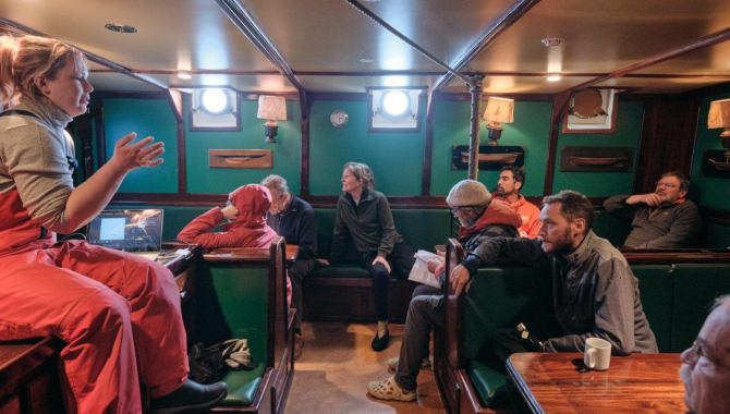 Richard Simko Lecture in the lounge