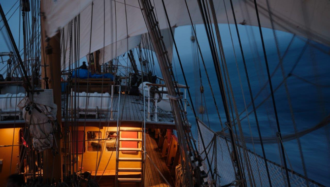 Great sailing across the Prime Meridian by Richard Simko