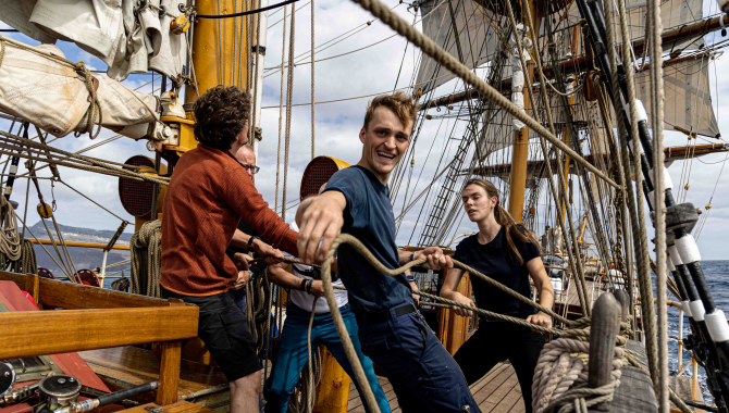 Ocean Crossing Namibia-St Helena-Brazil by Marretje Adriaanse
