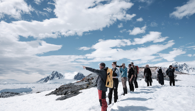 Landings in Antarctica