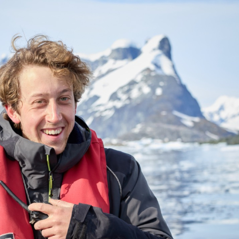 Matti in Antarctica