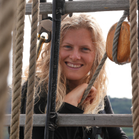 Marretje on board Bark EUROPA