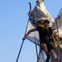 Dante in bowsprit