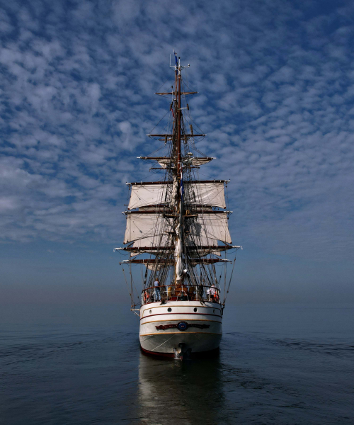 Bark Europa is setting sail 