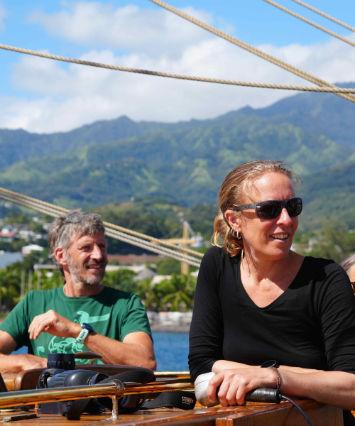 Anchoring in the Pacific