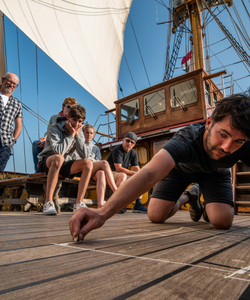 Sail handling explanation