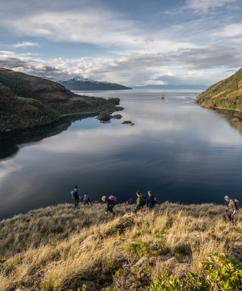 Chilean channels hike with a view