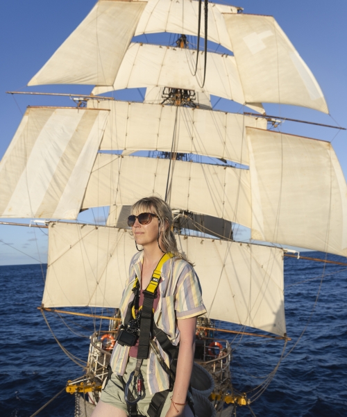 ocean sailing bowsprit