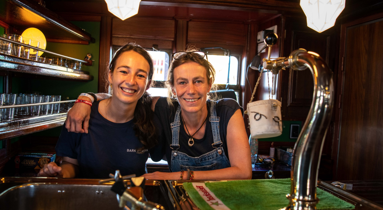 Barladies on board EUROPA