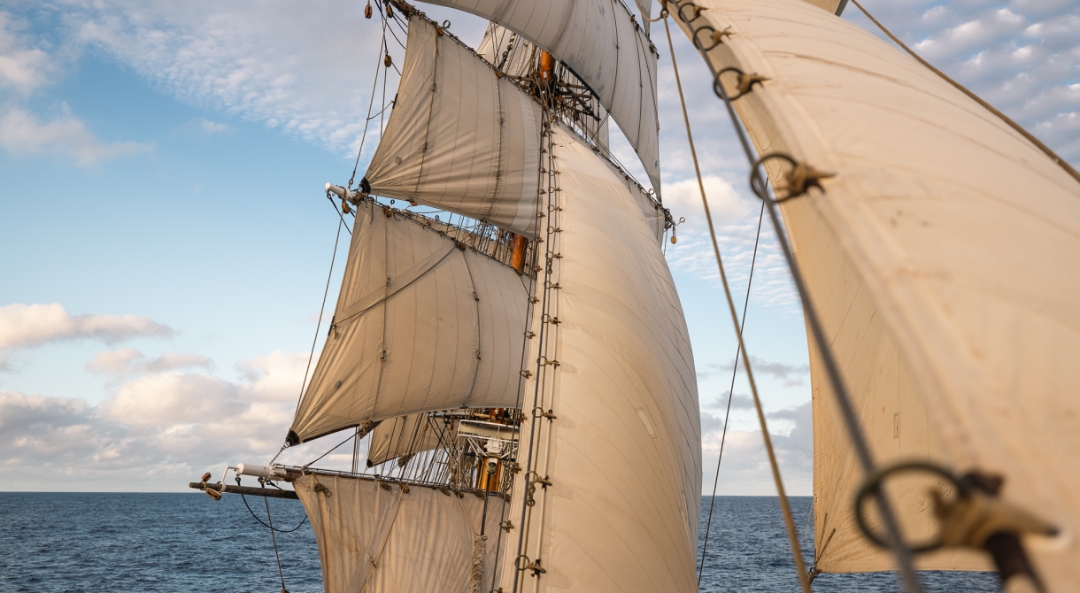 Bark EUROPA Ocean Voyages Fraser Edwards