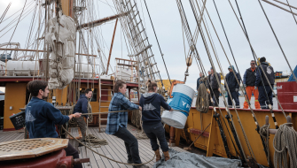 Getting the ship ready