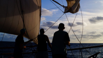 Stunsail setting by Abi Smyth