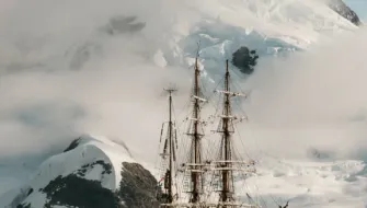 Bark EUROPA Antarctic Expedition Drea Leon