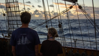 Sailing between Tonga and Auckland