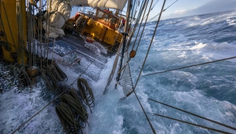 Rolling towards Cape Horn