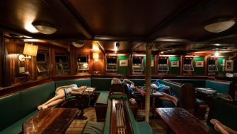 Naps on board Bark EUROPA
