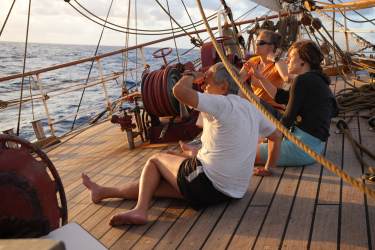 Connected on board Bark EUROPA