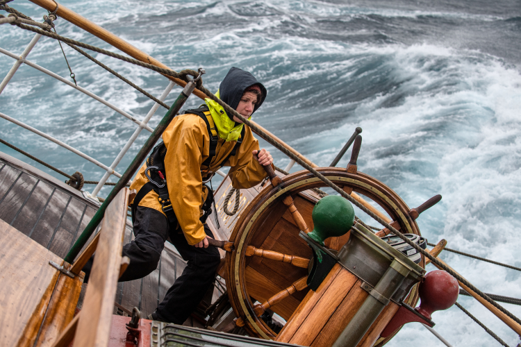 Krista at the Helm by Jordi Plana Morales