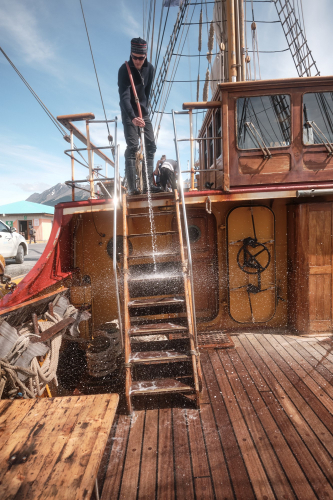 Getting the ship ready