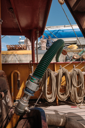 Getting the ship ready