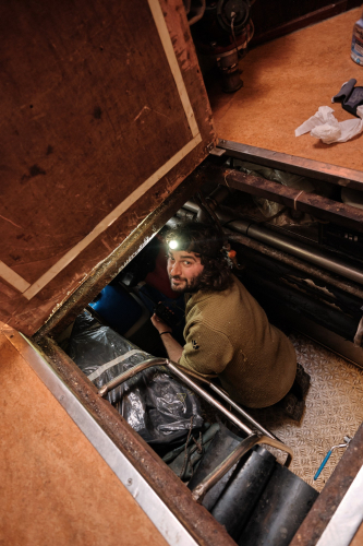 Getting the ship ready