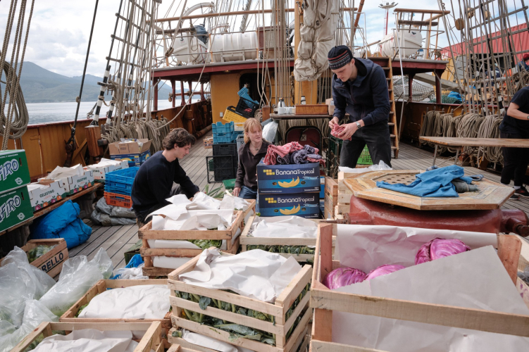 Getting the ship ready