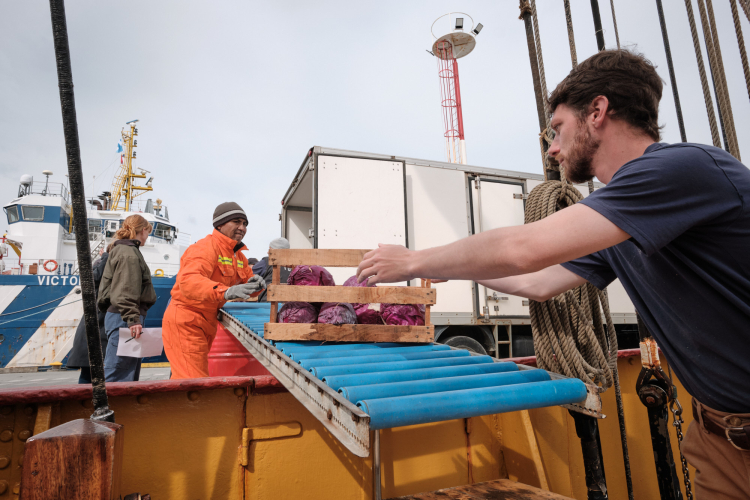 Getting the ship ready