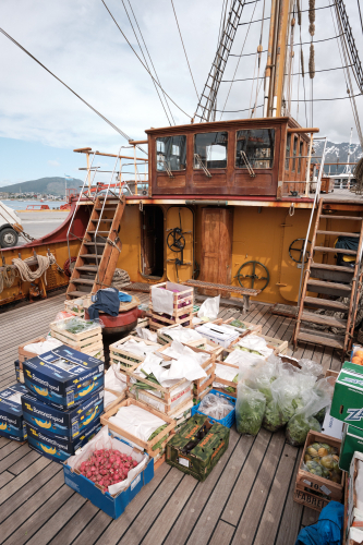 Getting the ship ready