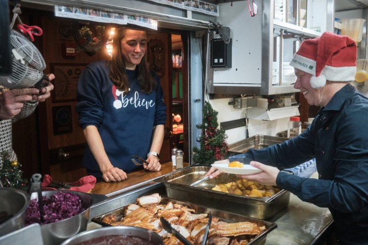 Christmas dinner