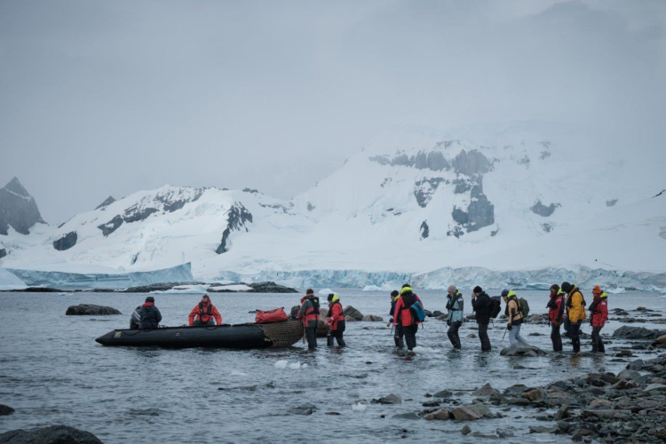 Landings in Antartica