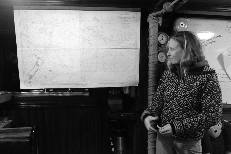 Captain Janke Kingma by Patrick Rohner Cape Horn Rounding 2024