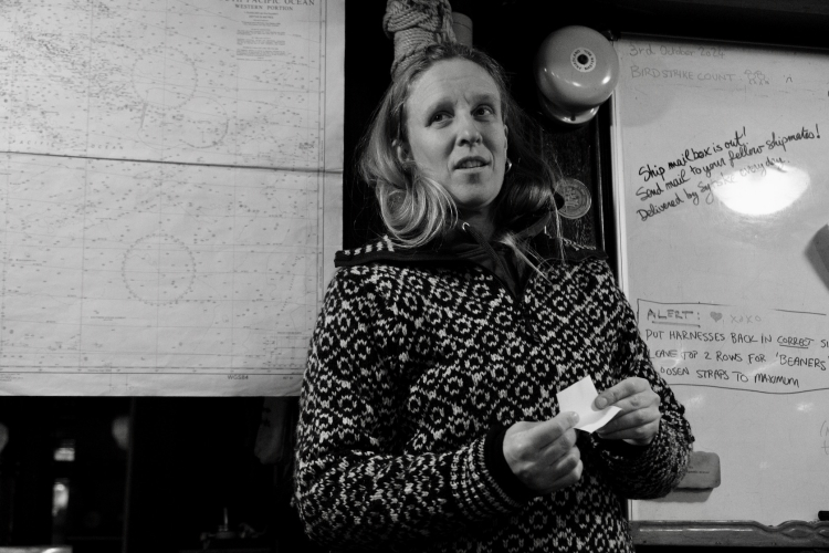 Captain Janke Kingma by Patrick Rohner Cape Horn Rounding 2024